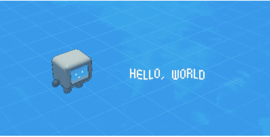 Hello World GIF